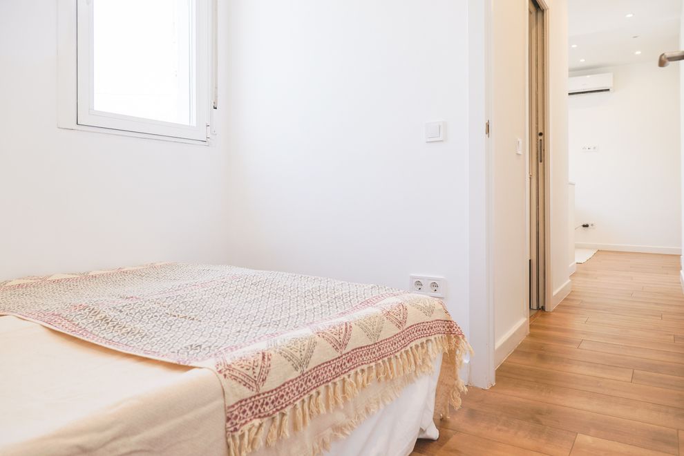 Bedroom of a flat ready to let after the Rental Readiness Assessment