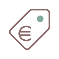 Competitive fees icon